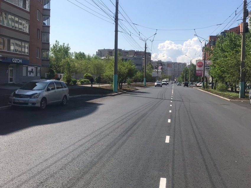 Две улицы в столице Забайкалья отремонтировали по нацпроекту на полгода раньше срока